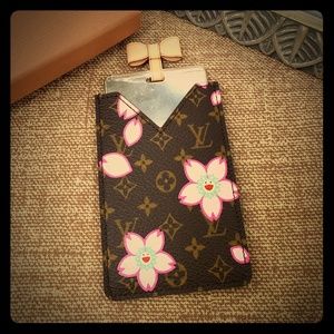 Louis Vuitton Cherry Blossom Mirror (or card case)